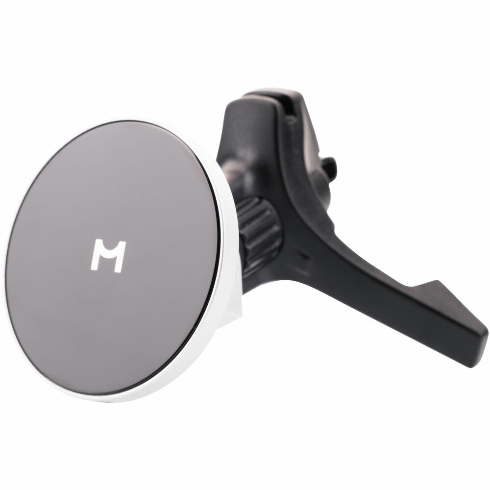 фото Держатель автомобильный c беспроводной зарядкой Magssory Disc KIT002 15W серебристый