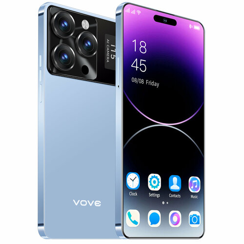 Ультратонкий игровой смартфон i15 pro max 8256 ГБ 5G LTE Dual SIM dual standby 10812₽