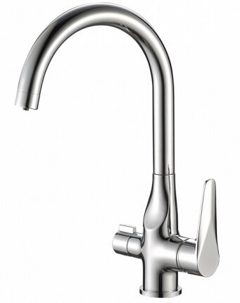 Смеситель для кухни Steel Hammer SH 910 CR хром