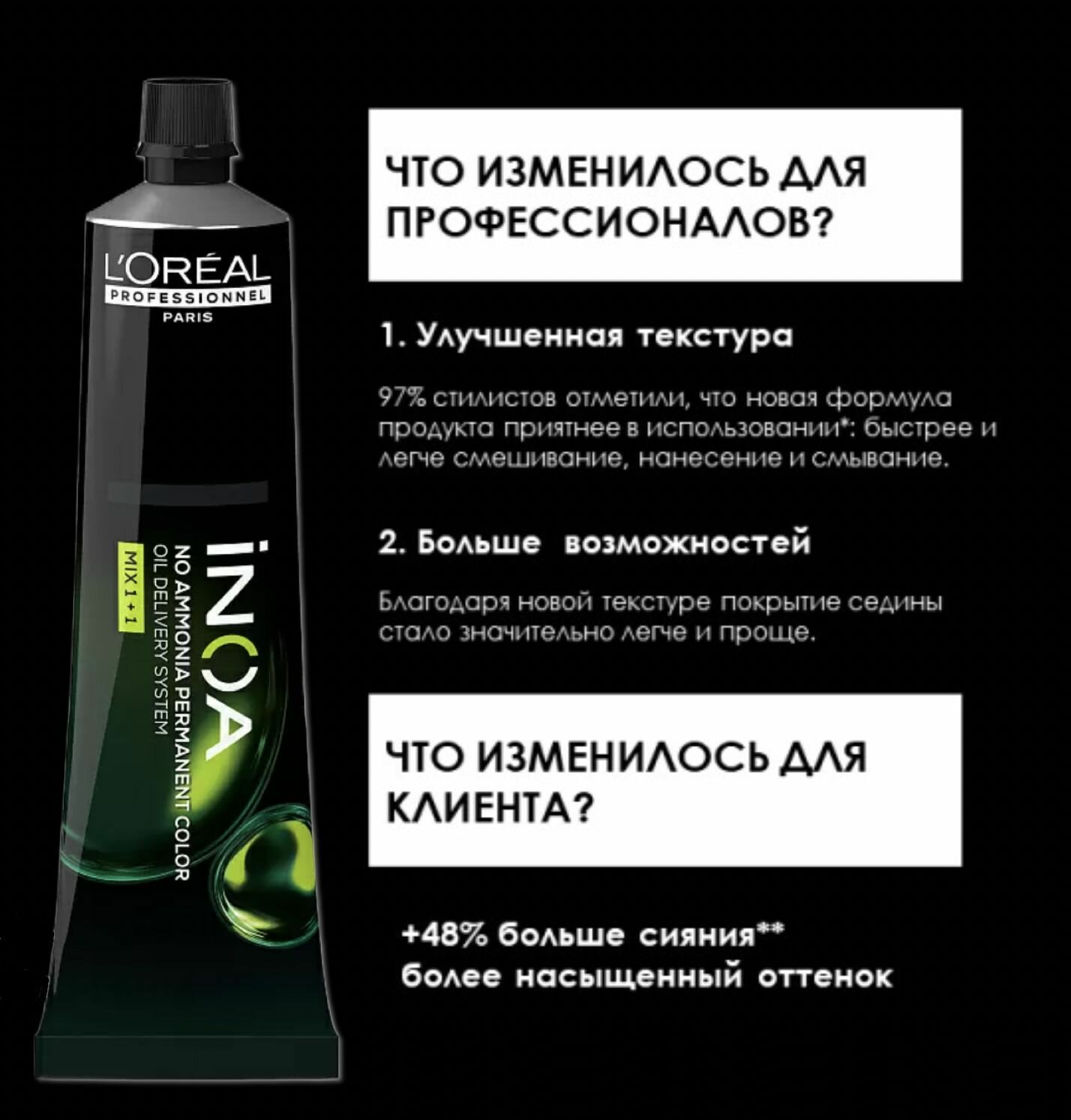 Изображение L'Oreal Professionnel INOA ODS2 Крем-краска без аммиака 7/8 блондин мокка 60 мл