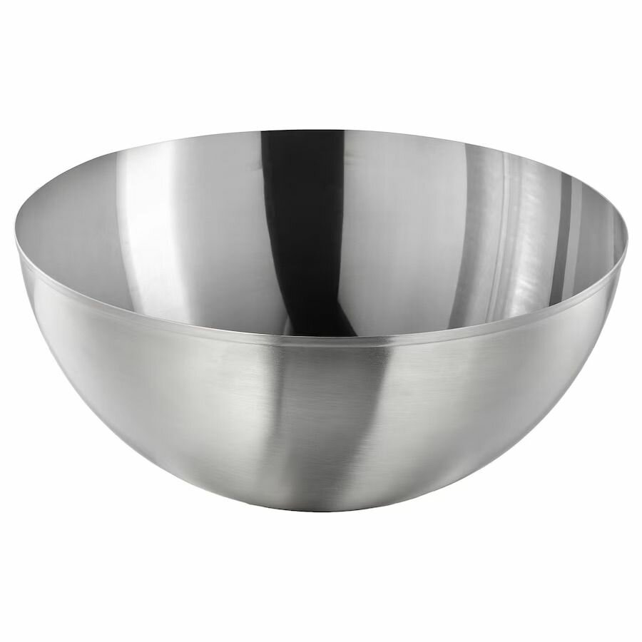 BLANDA BLANK IKEA, Миска, 1,6 л, нержавеющая сталь, 20 см, бланда бланк икеа