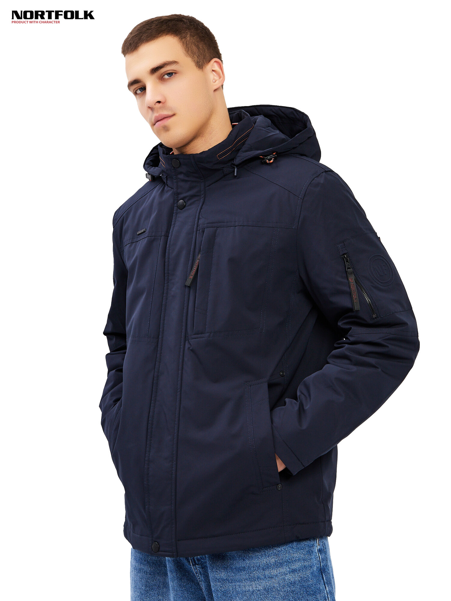 Куртка NortFolk размер S темно-синий
