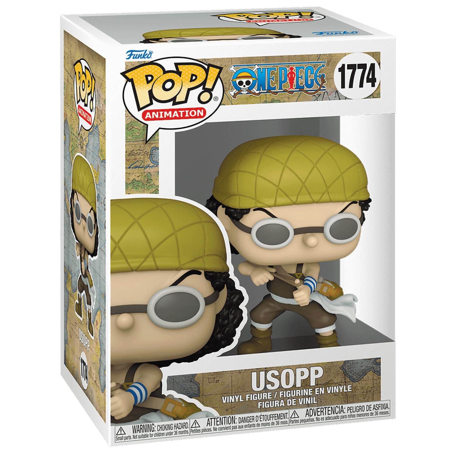 Фигурка Funko POP! Animation One Piece Usopp with Rubber Band (1774) 80368 — фото 1