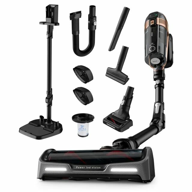 Пылесос Tefal X-Force FLEX 15.60, сухая уборка, 230Вт, 0,9л, подсветка