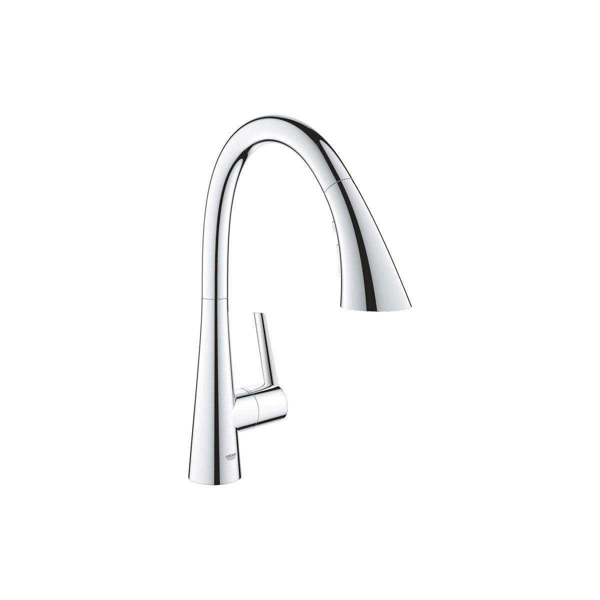 Смеситель для кухни Grohe Zedra с выдвижной лейкой, хром 32294002