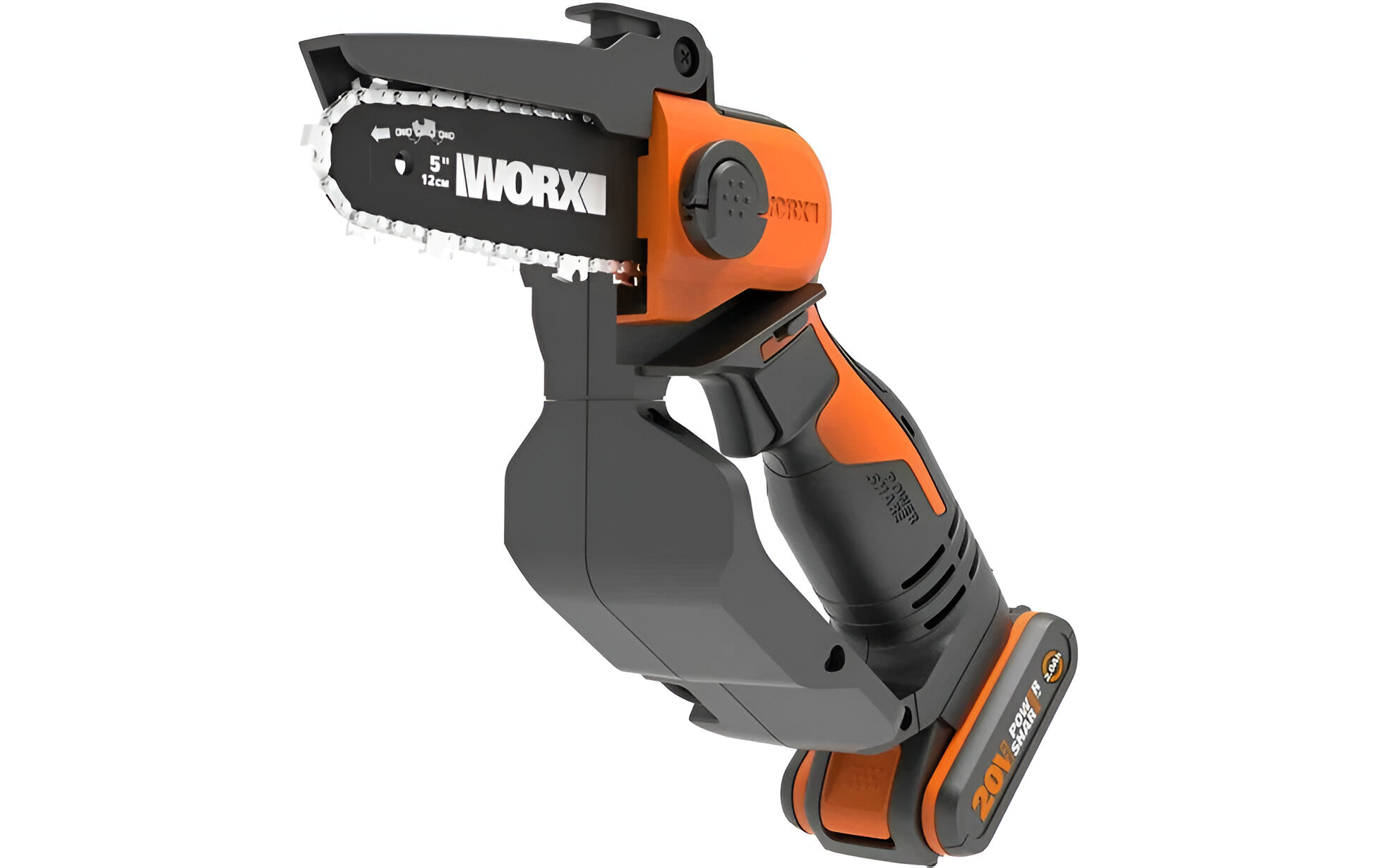 Цепная пила WORX WG324E WA3551 аккумуляторная плавный пуск
