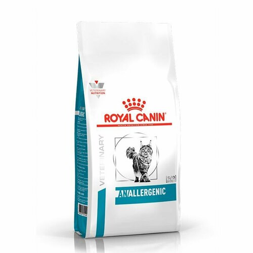 Royal Canin (Роял Канин) Anallergenic Корм сухой диетический для взрослых кошек при пищевой аллергии, 2кг