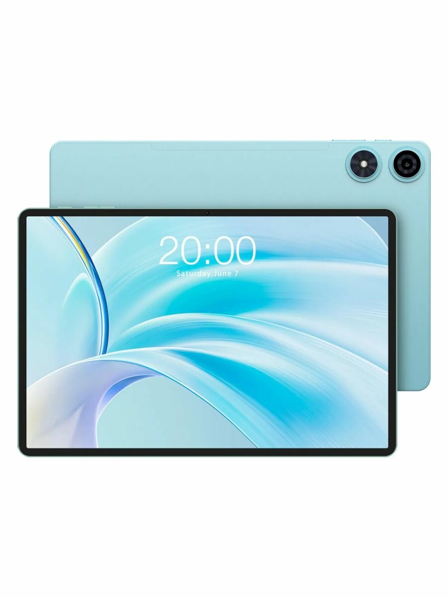 Планшет 11" Teclast P50, 2025 20(8 ГБ+12 ГБ)/128GB LTE Premium Set, голубой + Клавиатура + Чехол (1747045)