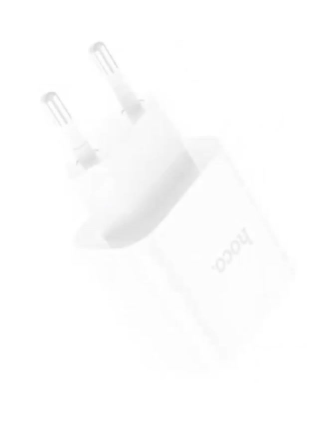 Сетевое зарядное устройство HOCO C76A Pro Majestic 1xUSB-C, 30W, белый — фото 1
