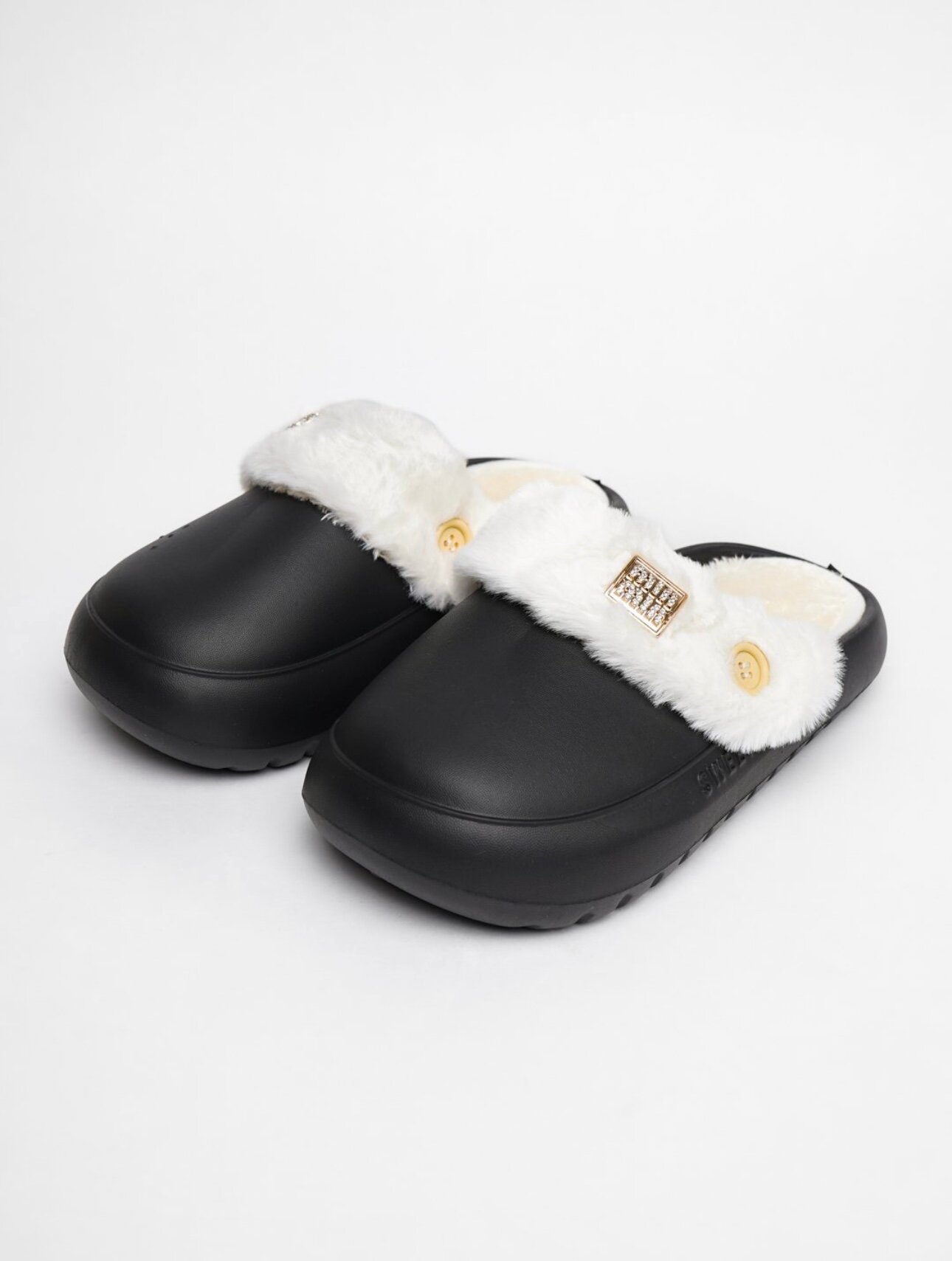 Тапочки, размер 40-41, черный — фото 1