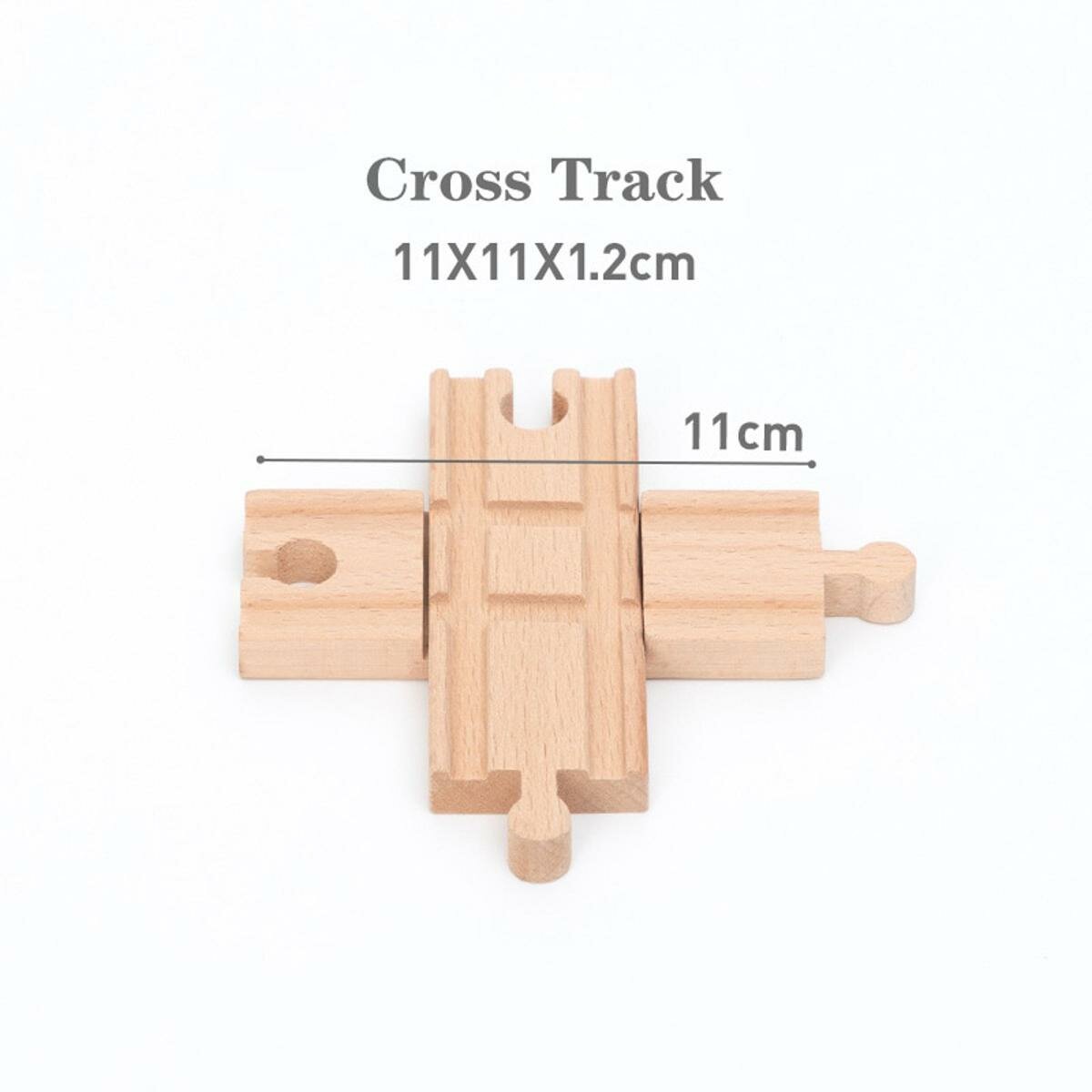 Все виды деревянных железнодорожных путей  аксессуары для поездов  набор деревянных путей из бука  мостовые строительные