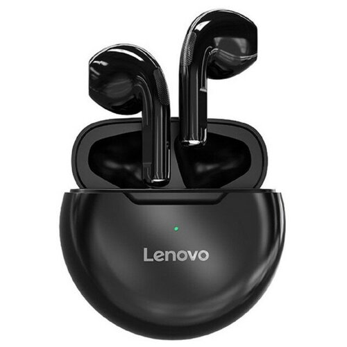Гарнитура беспроводная Lenovo TWS HT38, Bluetooth, 30мАч, Черный, PTM7C02922