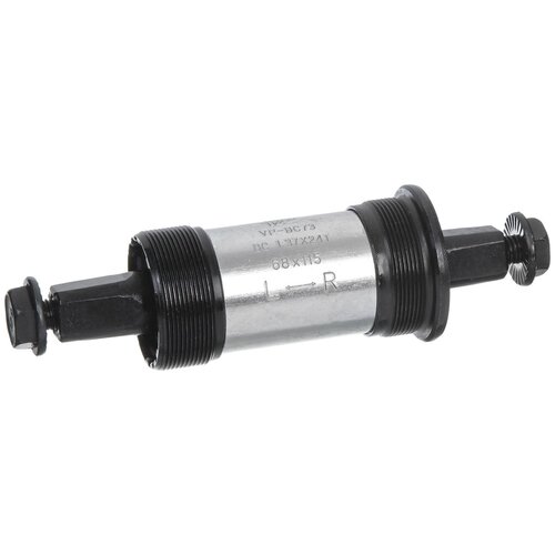 Каретка VP Components VP-BC73 115 мм черный/серый каретка stg vp bc73 картритдж 113 мм