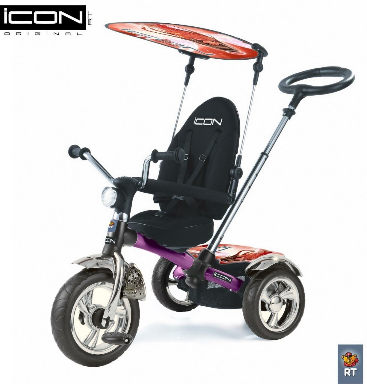 Трехколесный велосипед Lexus trike original ICON 3 RT цвет fuksia angel. арт. 4014