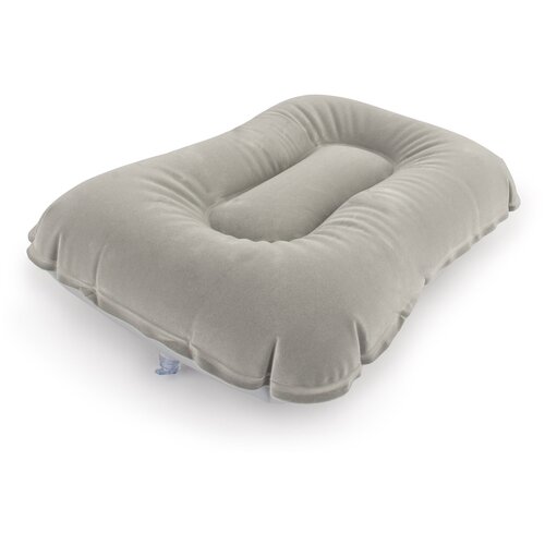 Надувная подушка Bestway Flocked Air Pillow 67121, 42х26 см, серый