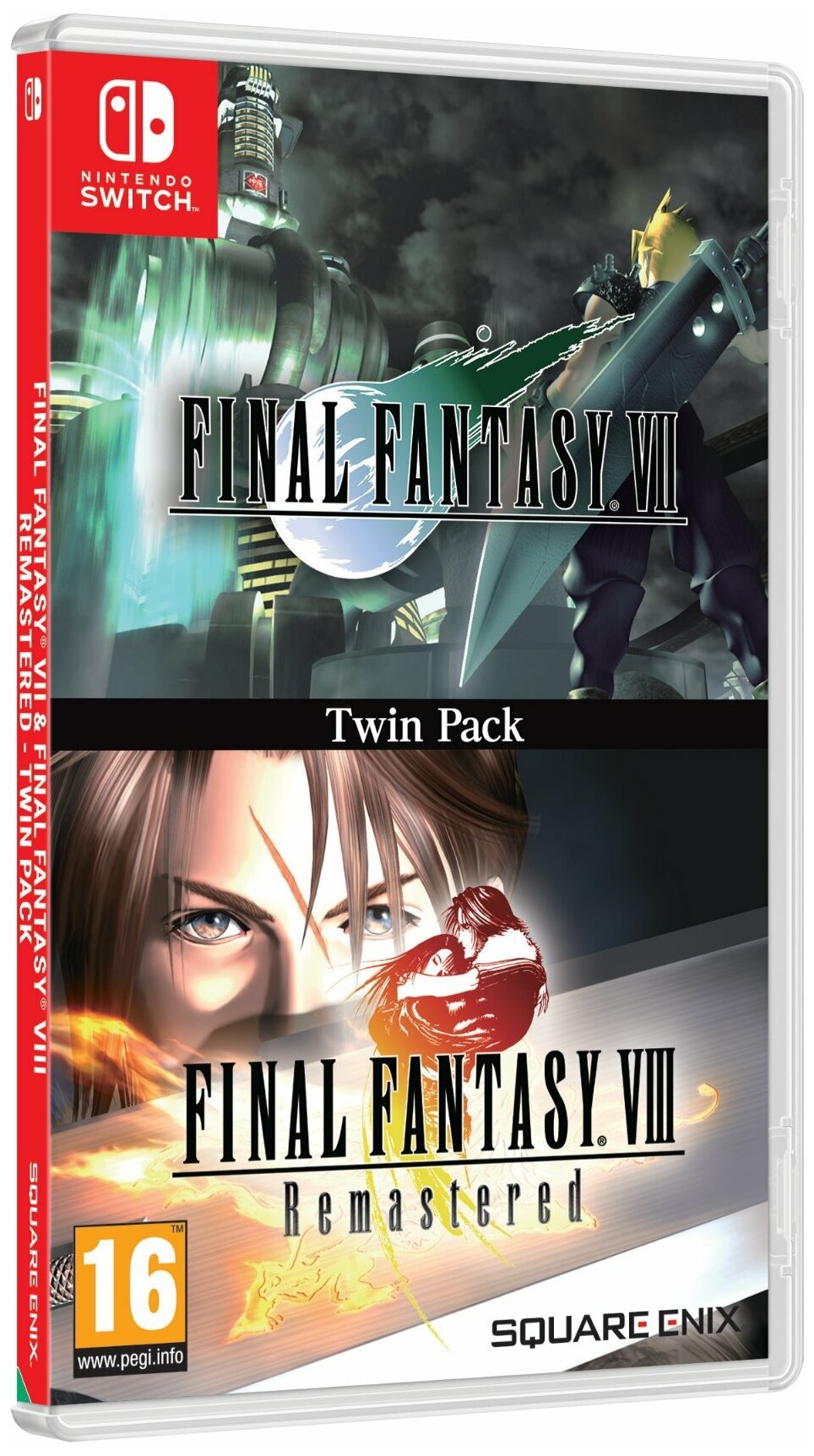 Игра Final Fantasy VII & Final Fantasy VIII Remastered Twin Pack