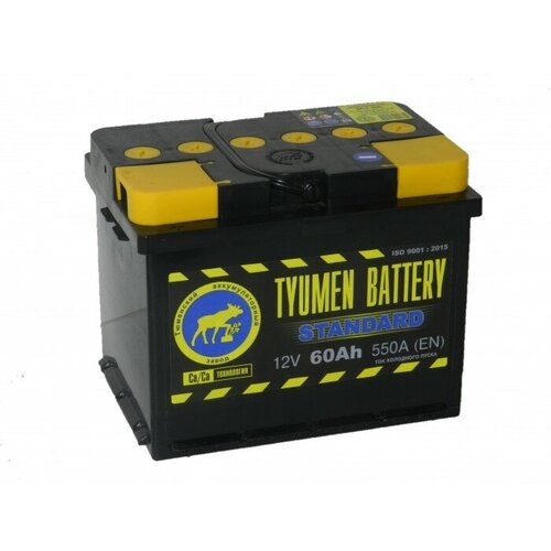 Автомобильный аккумулятор TYUMEN Battery STANDART 6CT-60.1 L