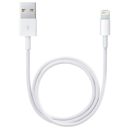 Кабель Apple USB - Lightning (MD818ZM/A), белый, 1 м