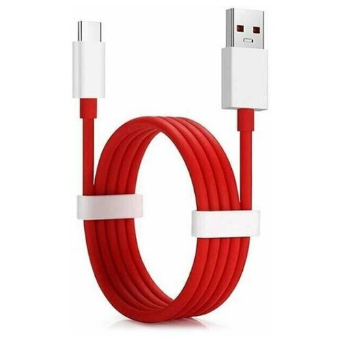 Кабель D301 Type-C для OnePlus WarpCharge (цвет: Red), длина 1 метр кабель oneplus warp dash charge type c 100 см