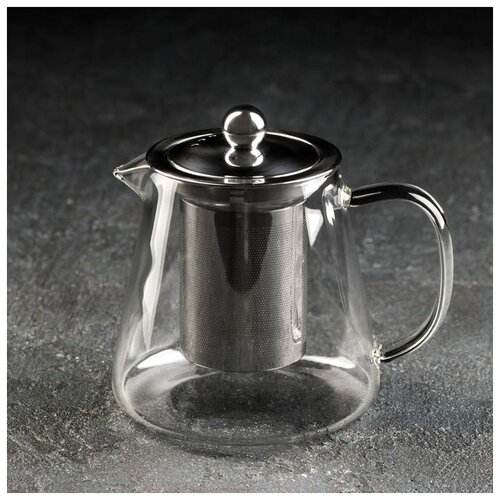 фото Чайник заварочный с металл. ситом "эгла" 650 мл 1133626 сима-ленд