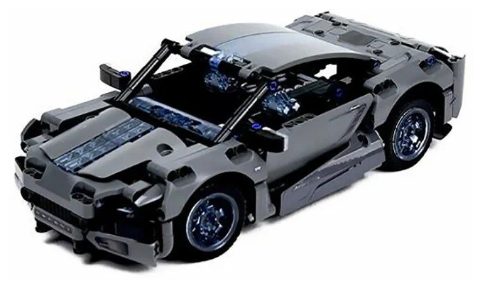 Конструктор Onebot Building Blocks Supercar OBJZF62AIQI (Grey)