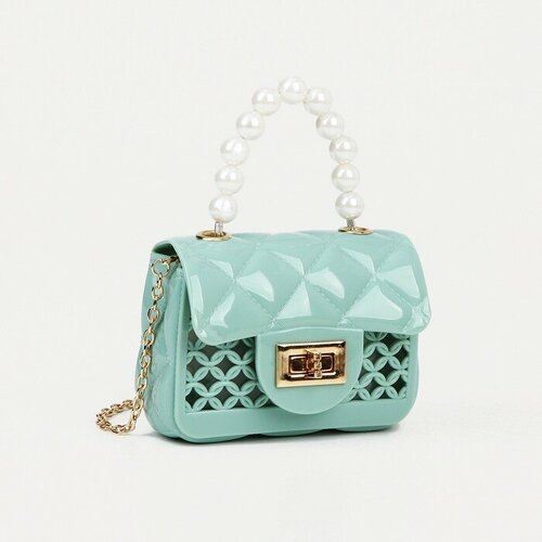 фото Сумка мессенджер теропром, искусственная кожа, бирюзовый, зеленый