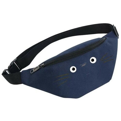 фото Сумка поясная noname, синий
