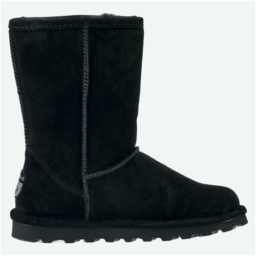 фото Женские угги bearpaw elle short 1962w-black черные (39)