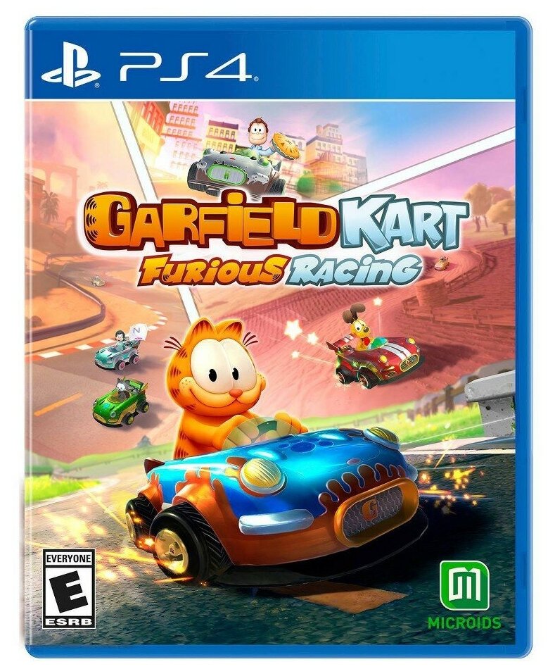 Garfield Kart: Furious Racing (PS4) английский язык