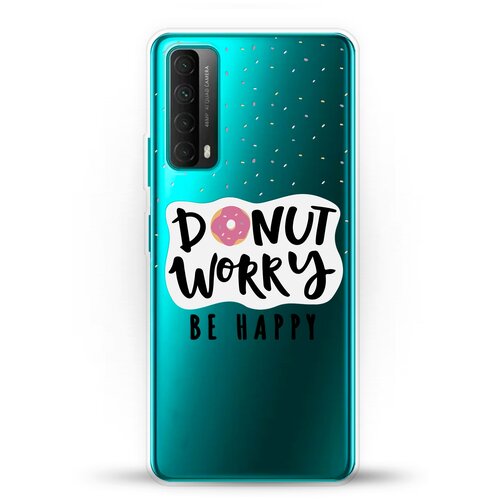 фото Силиконовый чехол donut worry на huawei p smart 2021 andy & paul