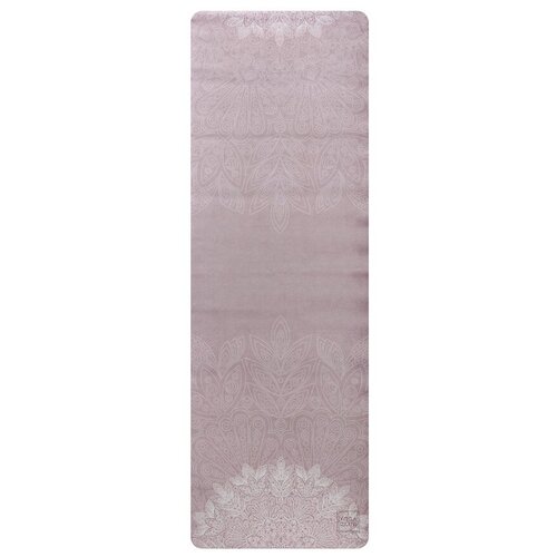 фото Yoga club коврик для йоги bali pink 183*61*0,3 см из микрофибры и каучука (183 см / 3 мм)