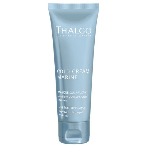 Thalgo маска Could Cream Marine интенсивная успокаивающая, 50 мл cold cream marine интенсивная успокаивающая sos маска