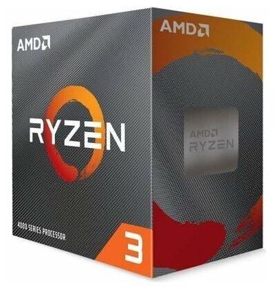 Процессор AMD Ryzen 3 4100, SocketAM4, BOX [100-100000510box]