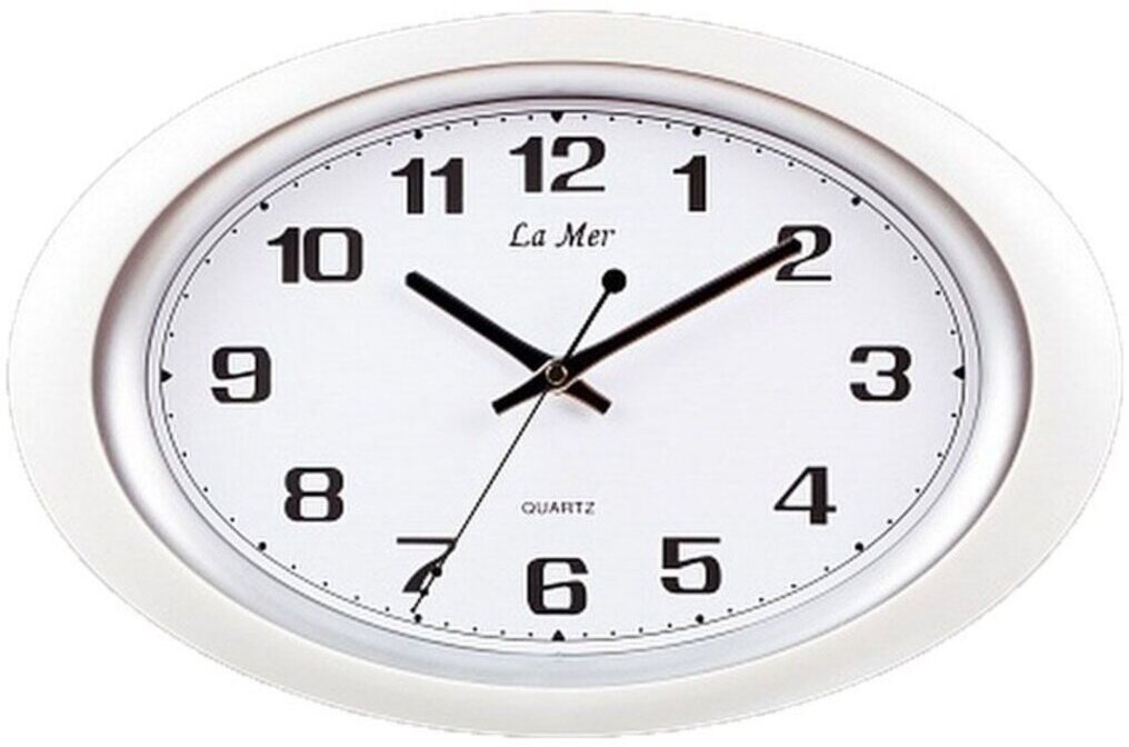 Часы настенные кварцевые La mer GS121 белый