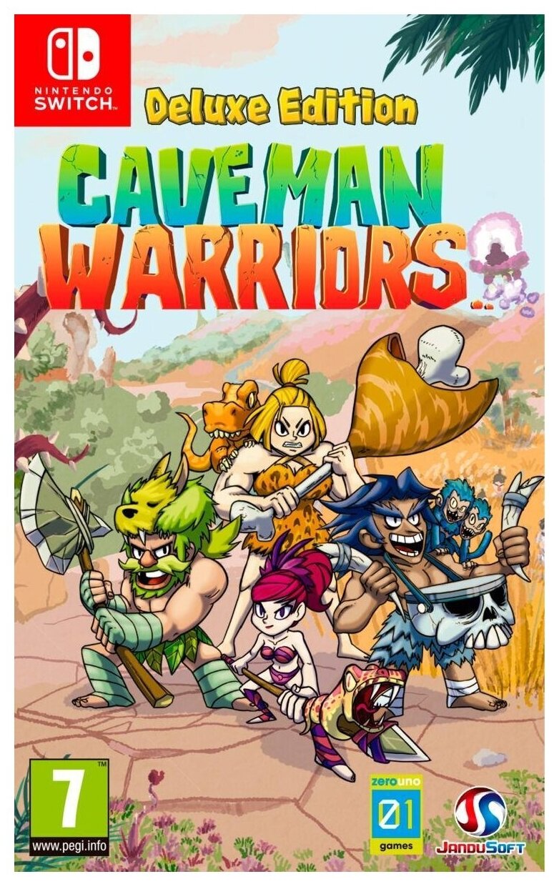 Caveman Warriors - Deluxe Edition Nintendo Switch, Английская версия