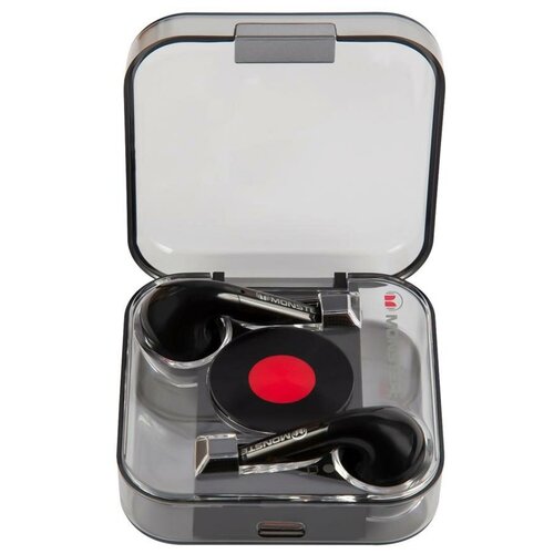 Гарнитура вкладыши Redline Monster Airmars XKT01 12м черный беспроводные bluetooth в ушной раковине УТ000032433 391000₽