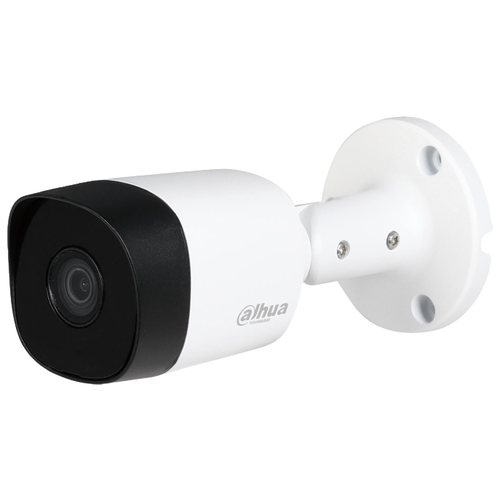 Камера видеонаблюдения Dahua DH-HAC-B2A41P-0360B белый камера dahua dh hac hfw1200tp 0360b 3 6mm 1 2 7 цветная уличная цилиндрическая ик подсветка фиксированный объектив