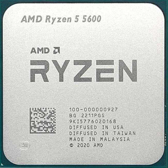 Процессор AMD Ryzen 5 5600 AM4 tray (100-000000927)