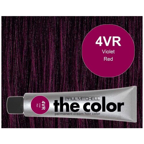 Paul Mitchell The Color крем-краска для волос, 4VR paul mitchell объемообразующий моделирующий спрей worked up 365 мл