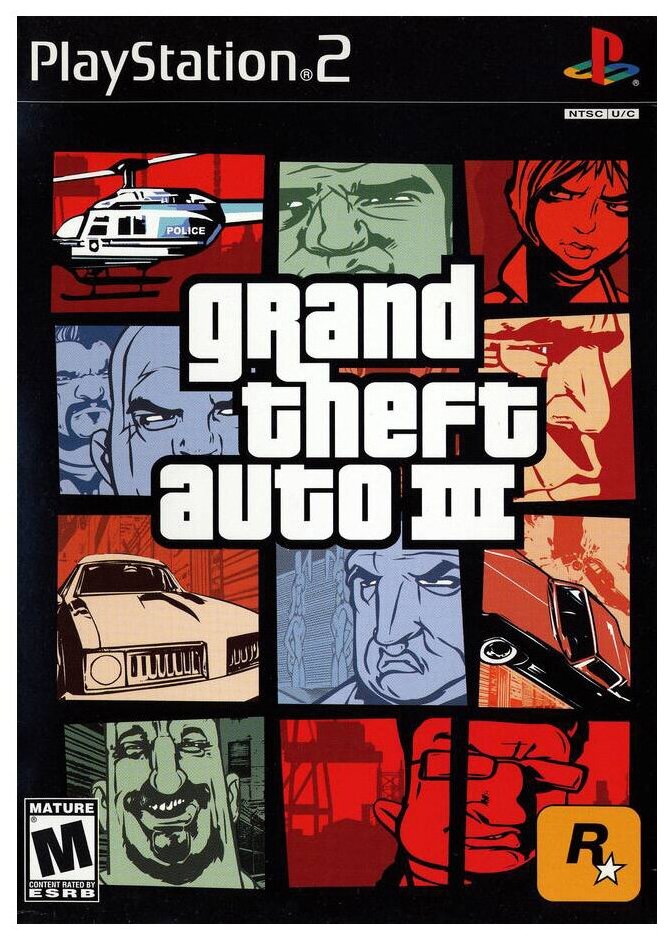Игра Grand Theft Auto III для PlayStation 2