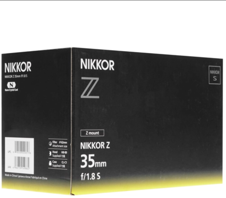 Объектив NIKON 35mm f/1.8 Nikkor Z, Nikon Z, черный [jma102da] - фото №10