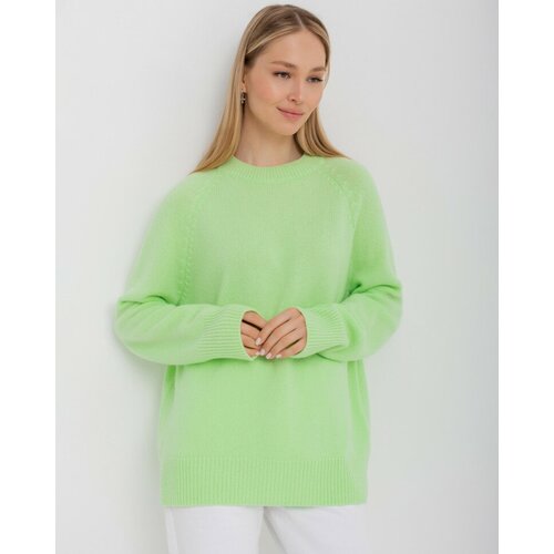 Джемпер ILLARI FLUORESCENT GREEN 2.0 из 100% Royal кашемира