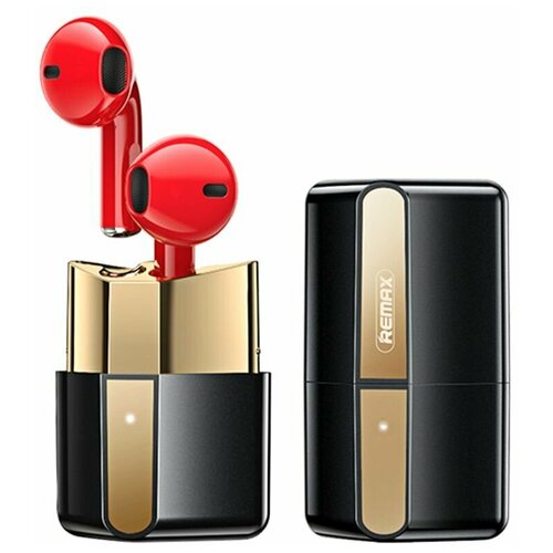 Наушники внутриканальные Remax TWS-5 Lipstick Bluetooth TWS цвет чёрный 105900₽
