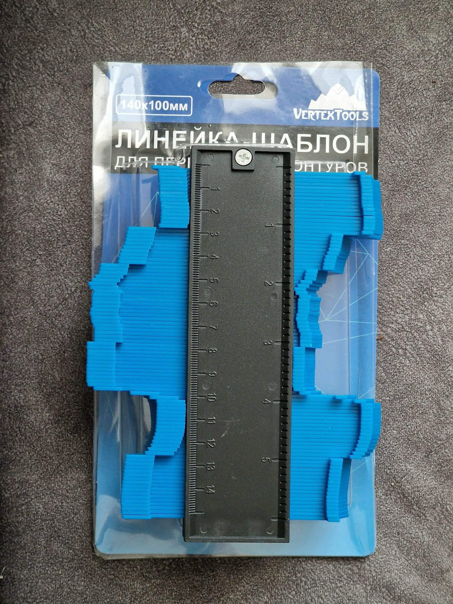 Шаблон форм Vertextools 140мм 3043-140 - фото №7
