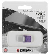 Флэш-накопитель Kingston USB3.2 128GB DTDUO3CG3/128GB