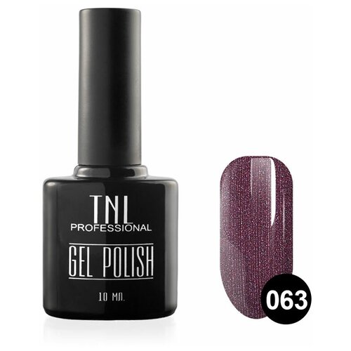 TNL Professional Гель-лак Classic (перламутровые), 10 мл, №063 - темный аметист