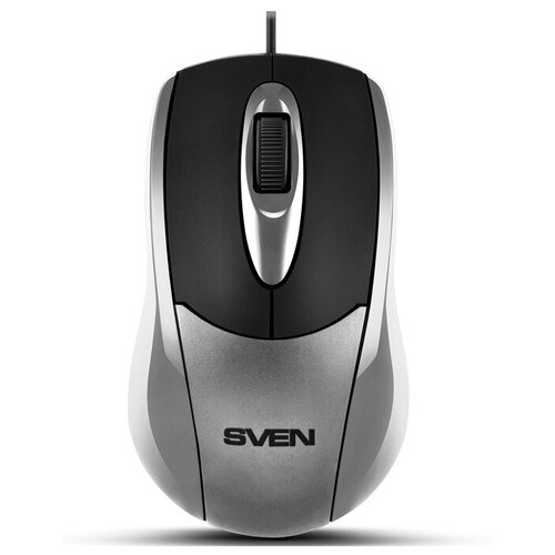 Мышь SVEN RX-110 USB белая (2+1кл. 1000DPI, цвет. картон, каб. 1,5м)
