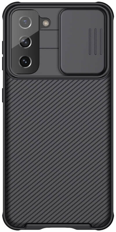 Накладка Nillkin Cam Shield Pro пластиковая для Samsung Galaxy S21 G991 Black (черная)