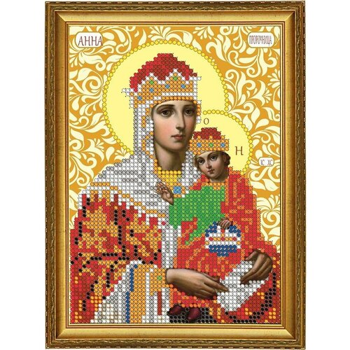 Вышивка бисером набор икона Анна Пророчница