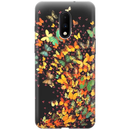 RE: PAЧехол - накладка ArtColor для OnePlus 7 с принтом Взрыв бабочек re paчехол накладка artcolor для honor 9 с принтом взрыв бабочек